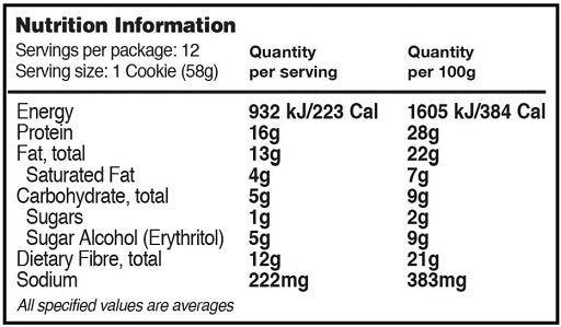 Quest Nutrition Protein Cookie 12x50g