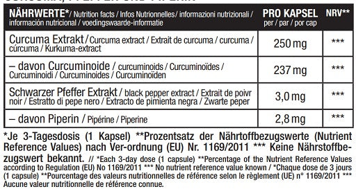 Sinob Curcumin 95% 60 Kapseln