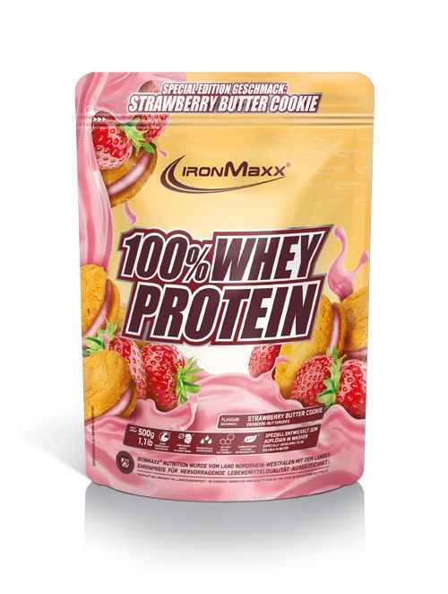 IronMaxx 100% Whey Protein LIMITED 500g