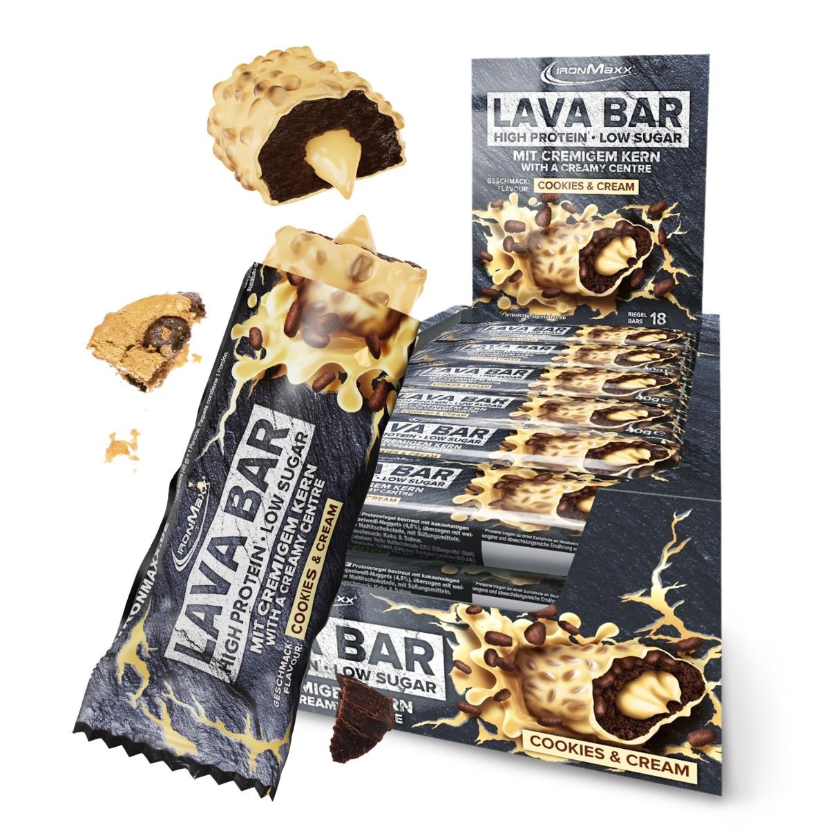 Ironmaxx Lava Bar 18x40g