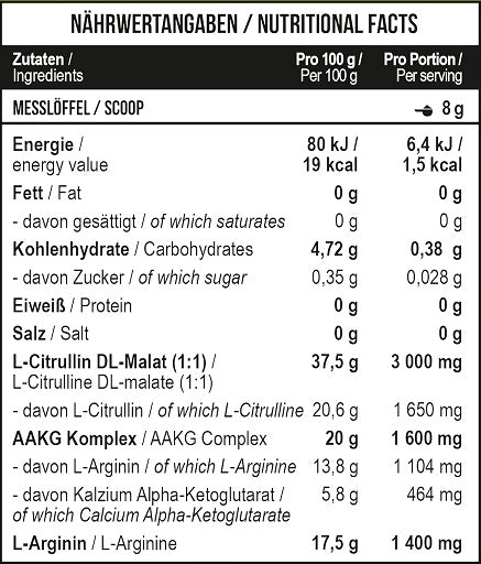 MST - Amino Pump (flavoured) 304g