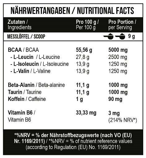 MST - BCAA Energy 315g