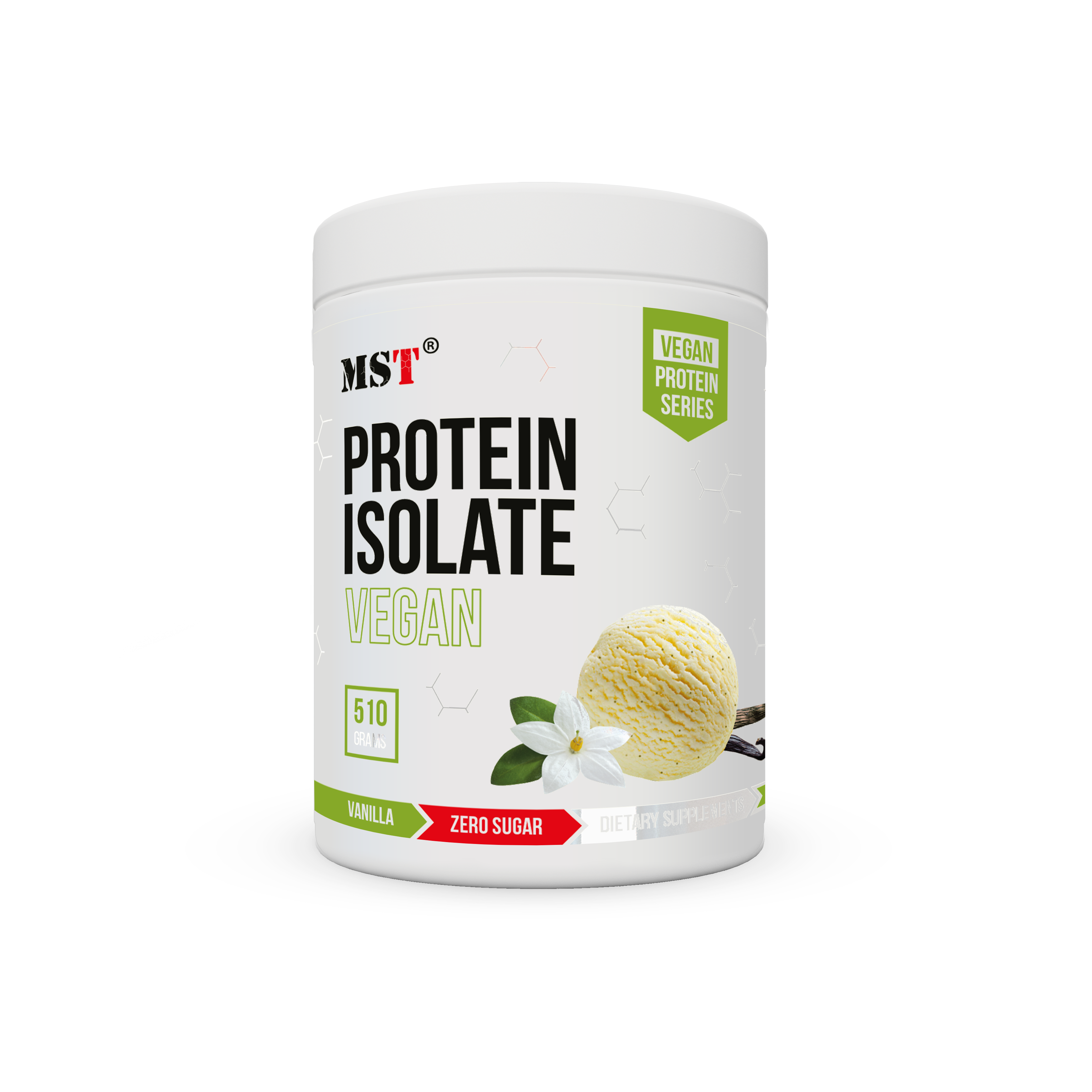 MST - Vegan Mix Protein Isolat 510g Dose