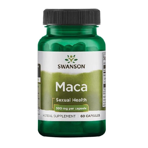 Swanson MACA 500mg, 60 Kaps