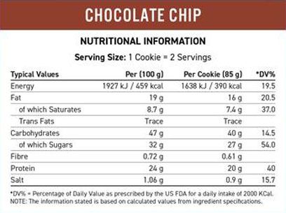 Applied Nutrition Critical Cookie (12x85g)