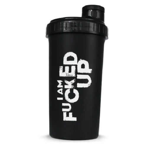 Swedish Supplements Shaker 700ml Fucked Up Black