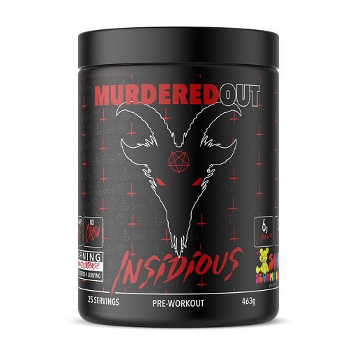 Murdered Out Insidious Preworkout 463g