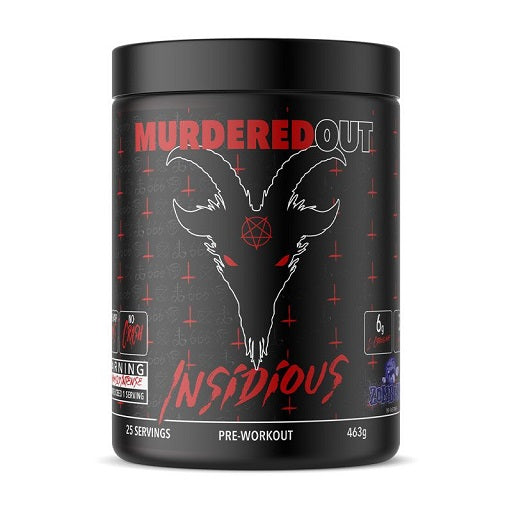 Murdered Out Insidious Preworkout 463g