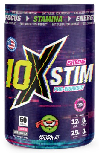 10XAthletic 10X Stim Extreme Pre-Workout (50 Serv.) 600g