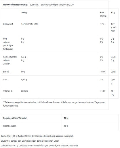 BioTech Marine Collagen 240g