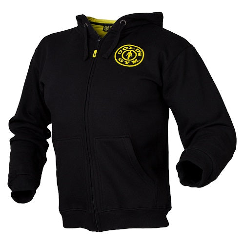 Gold´s Gym Muscle Joe Zip Hoodie - schwarz