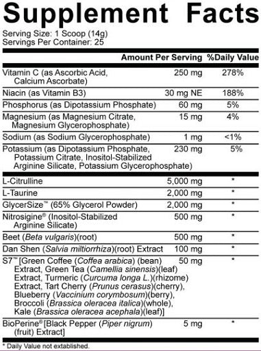 Rich Piana 5% Nutrition Full as F*ck Legendary 375g