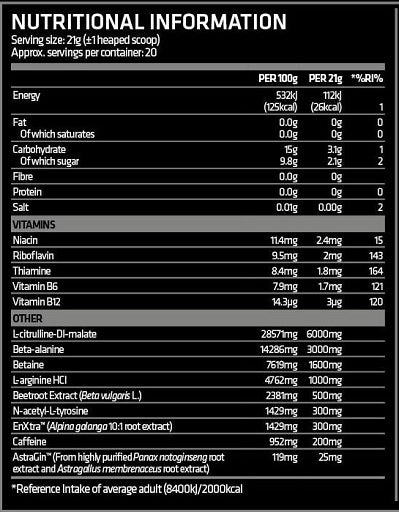 USN 3XT Pump Booster - 420g