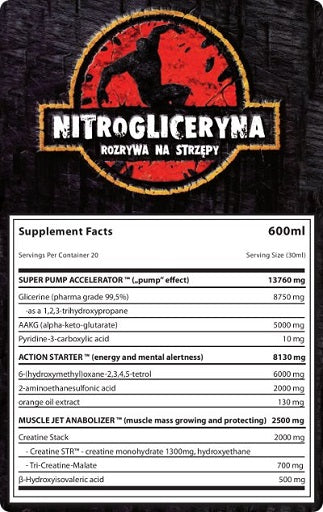 Megabol NITROGlycerin 600ml